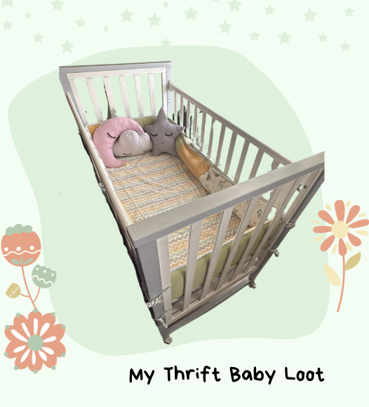 Preloved Babyhug junior bed cum cot ( Gurgaon )